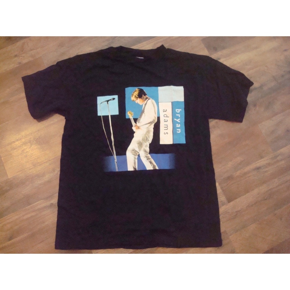 BRYAN ADAMS 1999 2000 CANADA TOUR sz LARGE SHIRT DEADSTOCK VINTAGE TT2